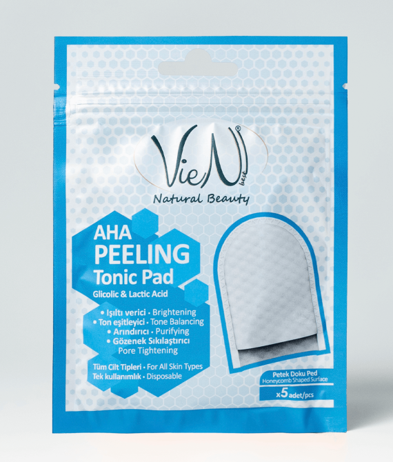 VieN AHA PEELING Tonic Pad – Glicolic + Lactic Acid